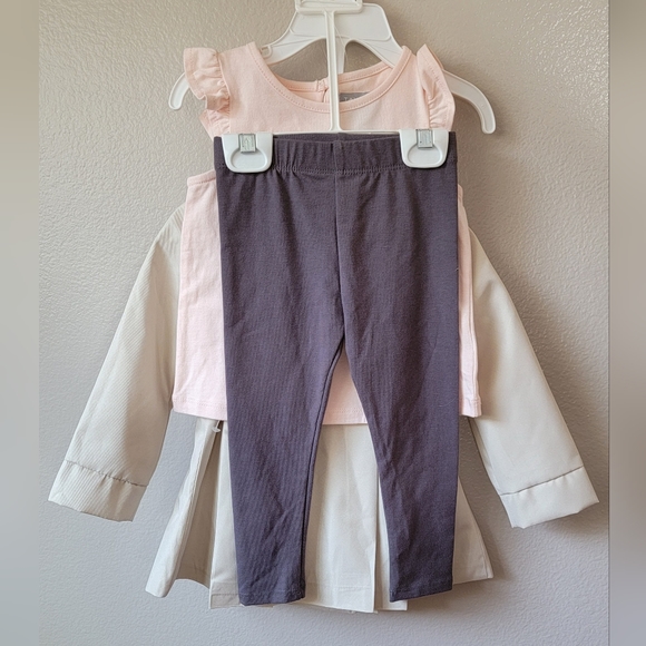 Tahari 18 mo Outfit with Wrap Coat - Picture 3 of 4